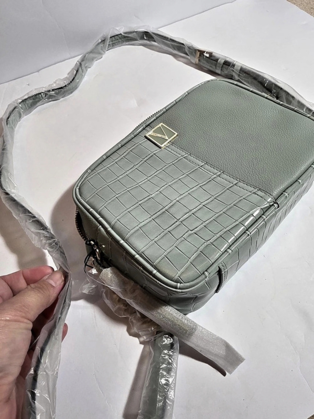 Victiria Secret Crossbody Bags Green Size One Size
